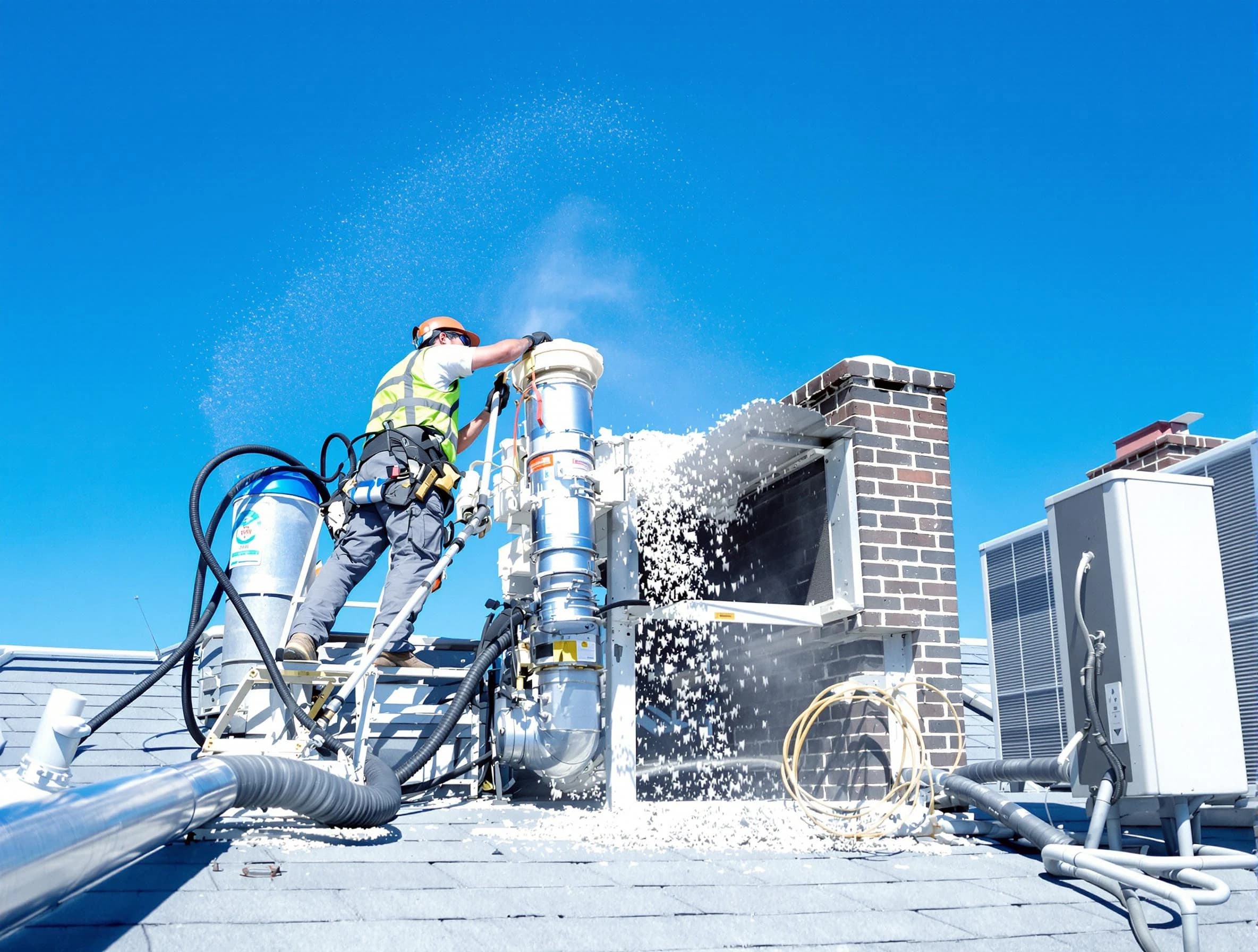 Expert roof dryer vent cleaning by Oneonta Dryer Vent Cleaning in Oneonta