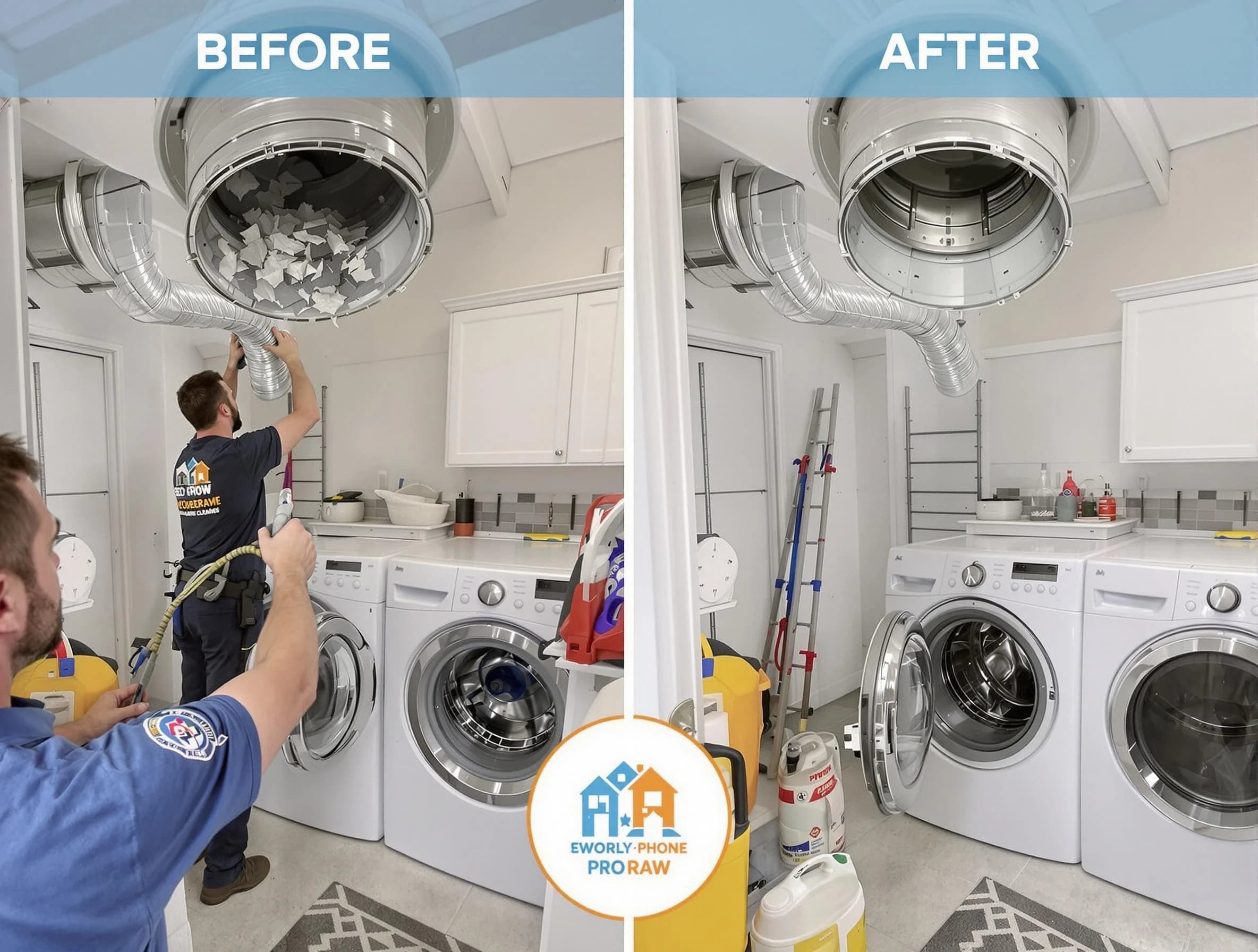 Residential dryer vent cleaning by Oneonta Dryer Vent Cleaning in Oneonta