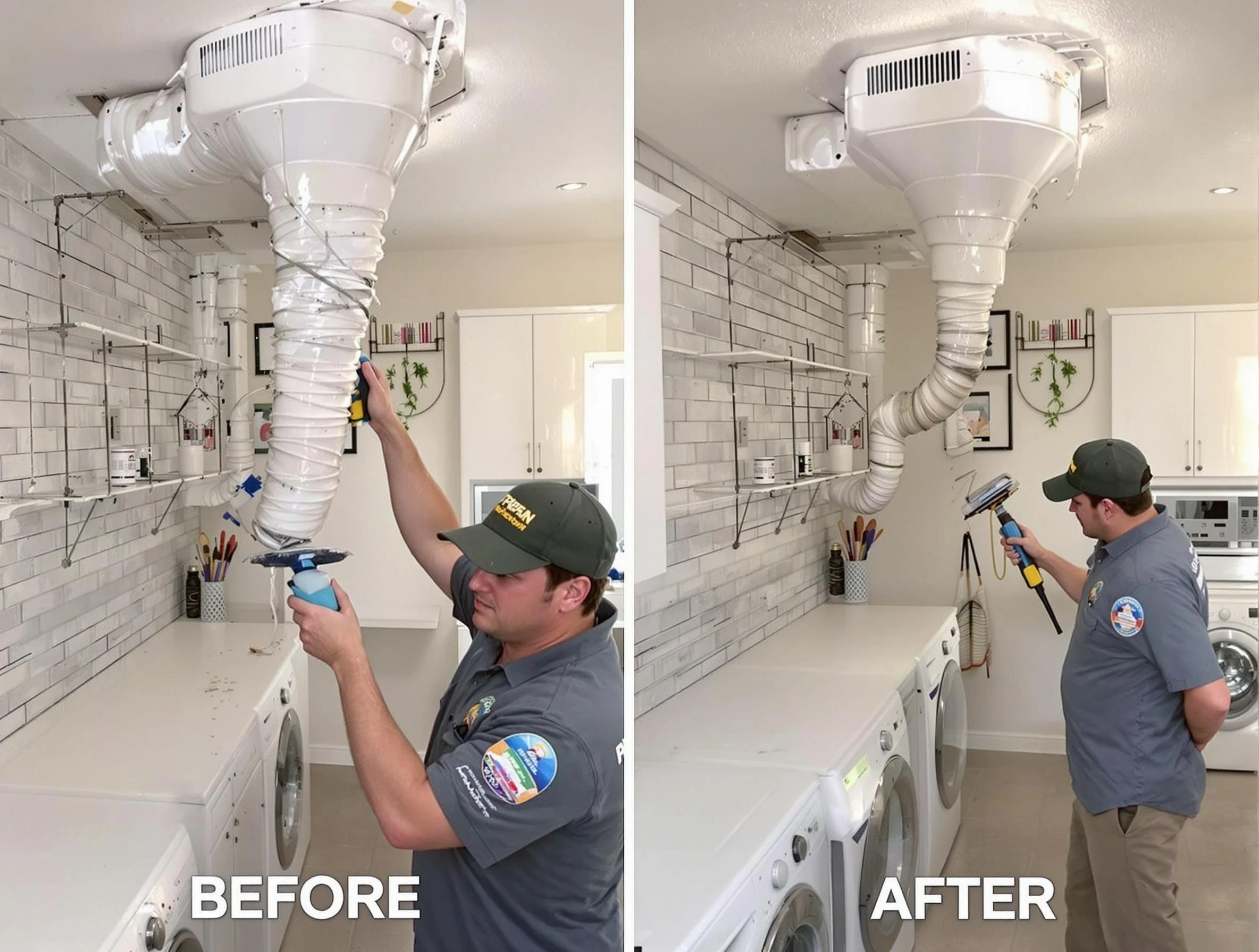 Professional dryer exhaust vent cleaning by Oneonta Dryer Vent Cleaning in Oneonta