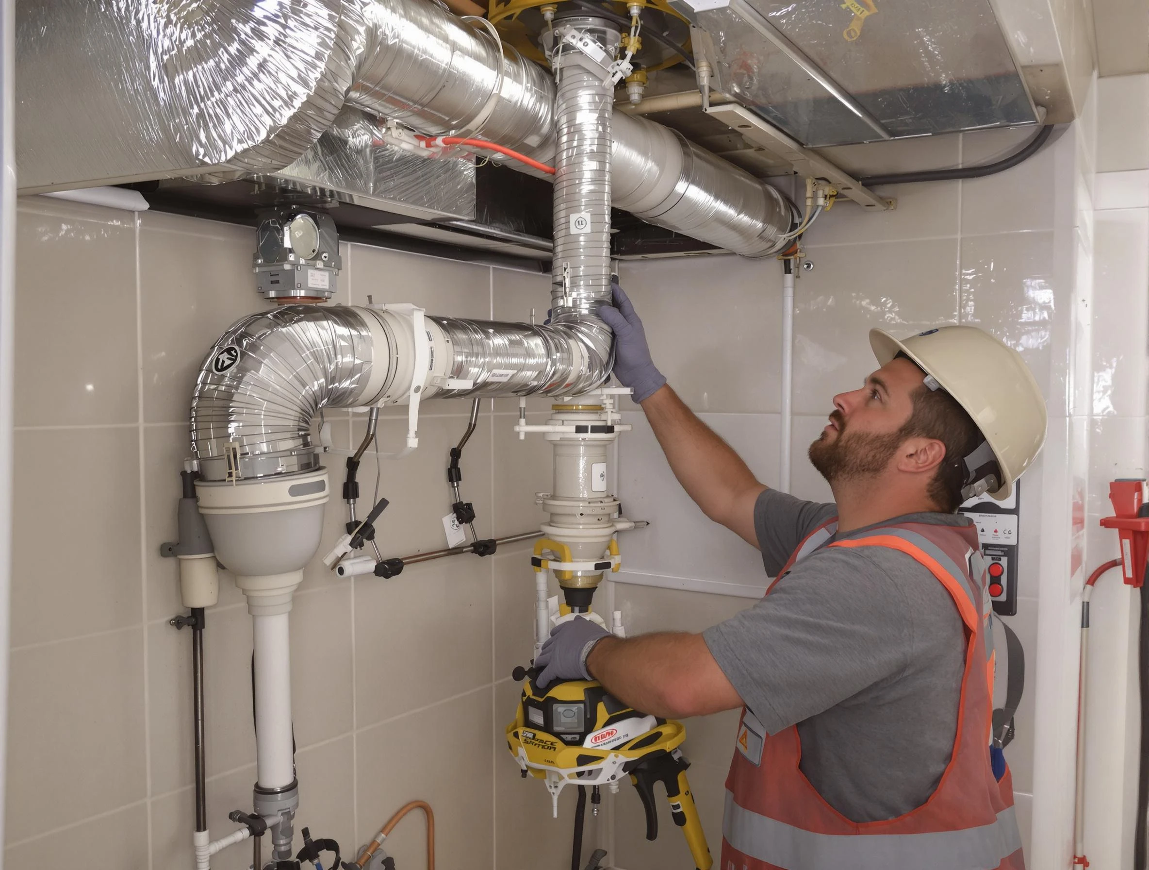 Oneonta Dryer Vent Cleaning expert performing professional dryer vent repair and installation in Oneonta